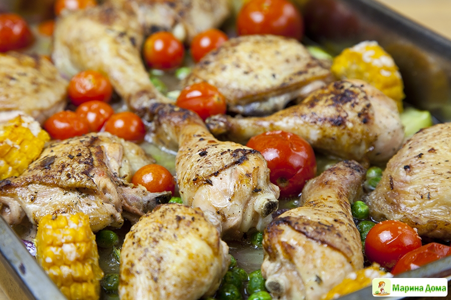 Блюда из курицы: рецепты с фото